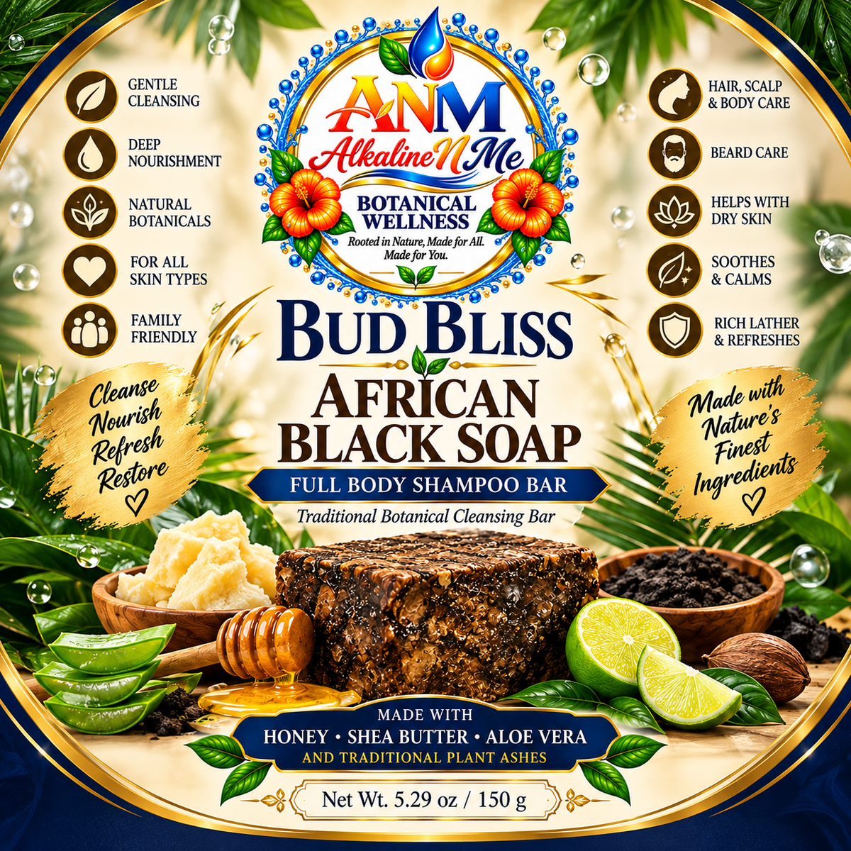 Bud Bliss Full Body Shampoo Bars - Variety Pack