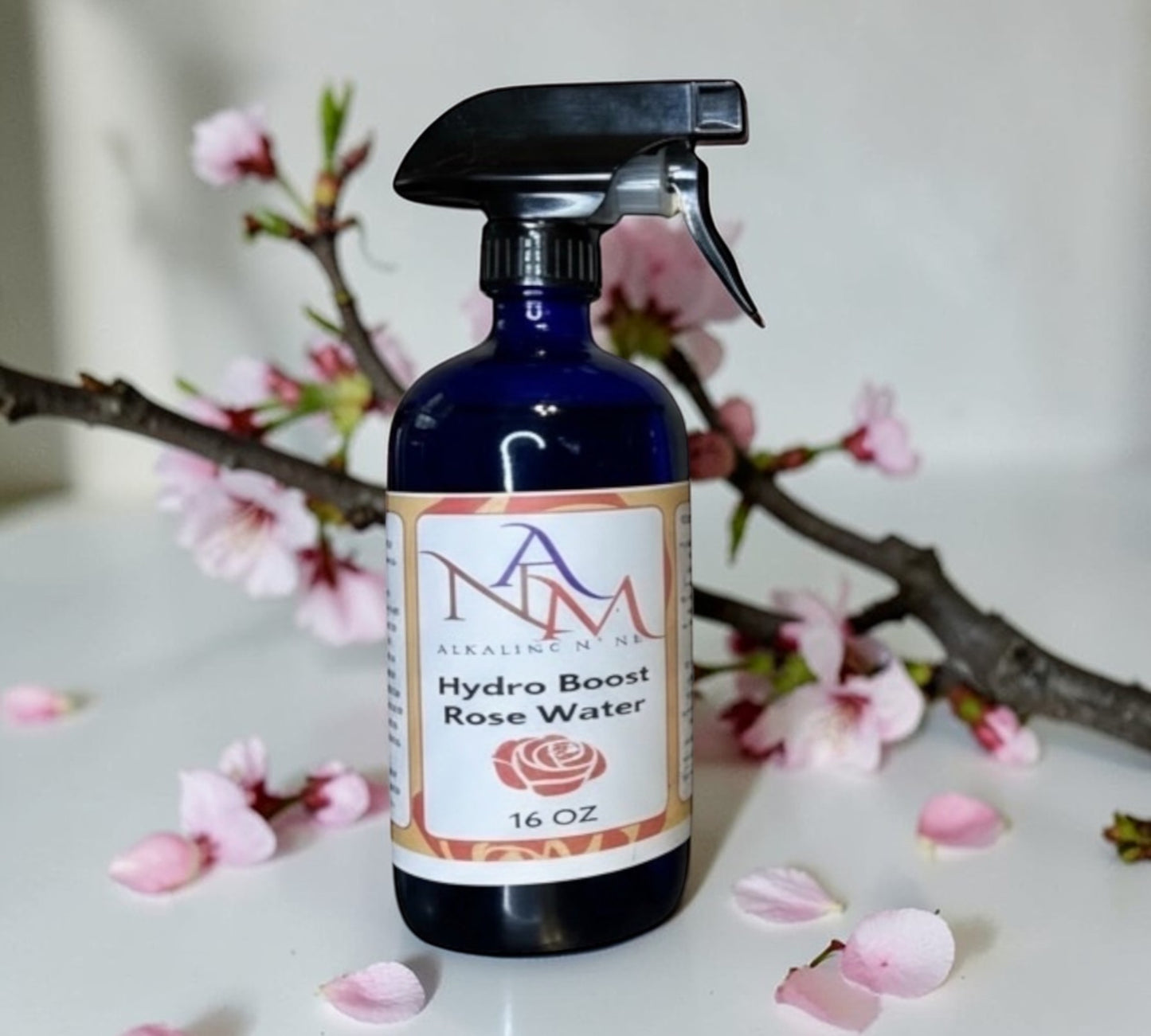 Hydro Boost RoseWater - Alkaline Botanical Hydration & Growth Treatment Mist