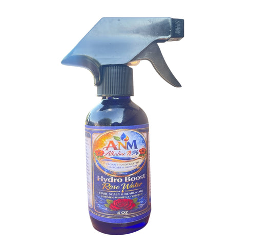 Hydro Boost RoseWater - Alkaline Botanical Hydration & Growth Treatment Mist
