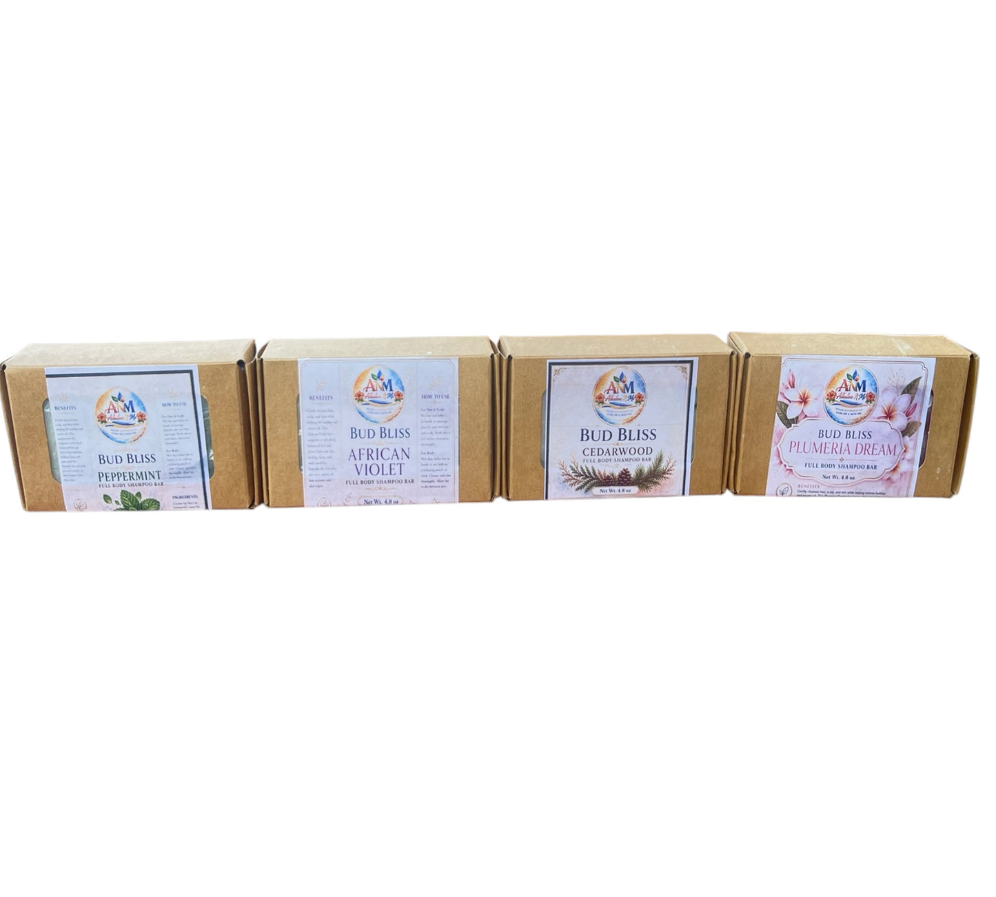 Bud Bliss Full Body Shampoo Bars
