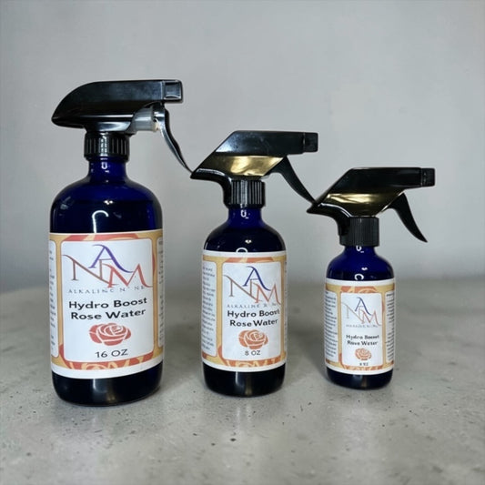 Hydro Boost RoseWater - Alkaline Botanical Hydration & Growth Treatment Mist