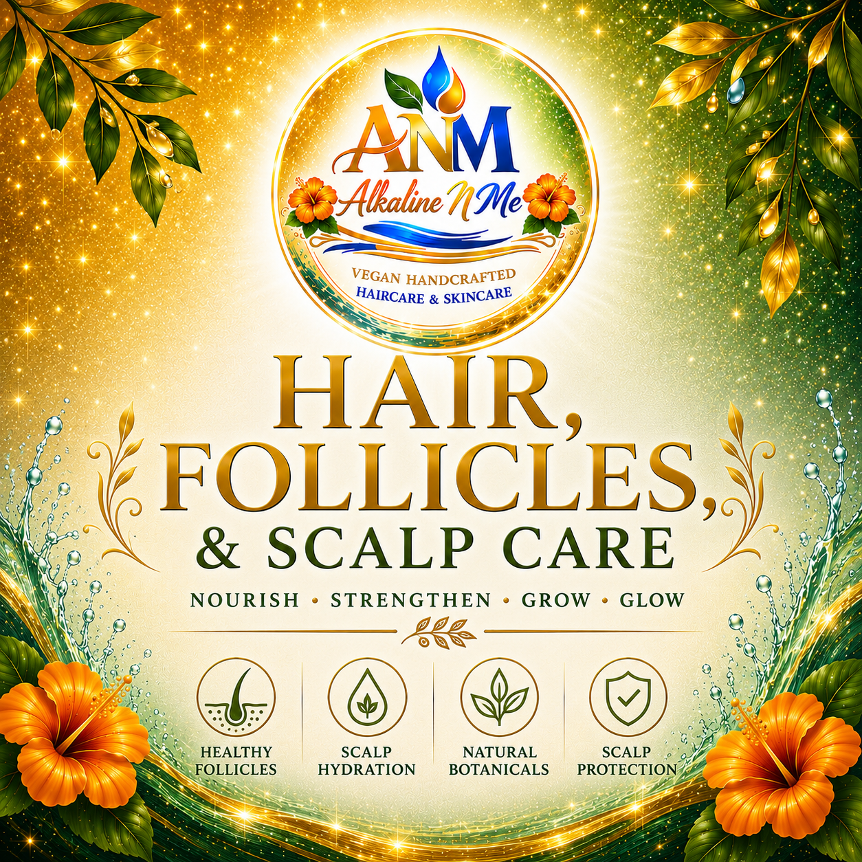 Hair, Follicles, & Scalp Care - Alkaline N' Me