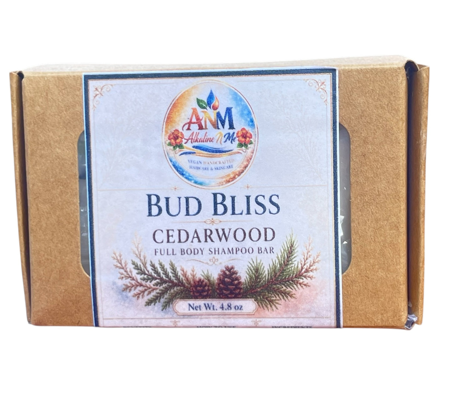 Bud Bliss Full Body Shampoo Bars - Cedarwood
