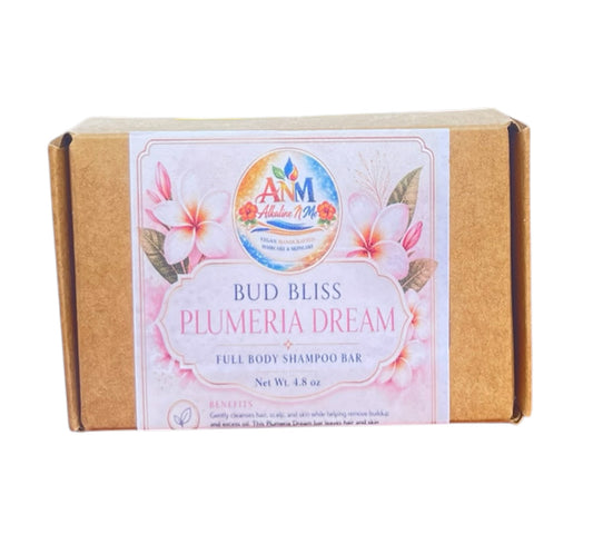 Bud Bliss Full Body Shampoo Bars - Plumeria Dream