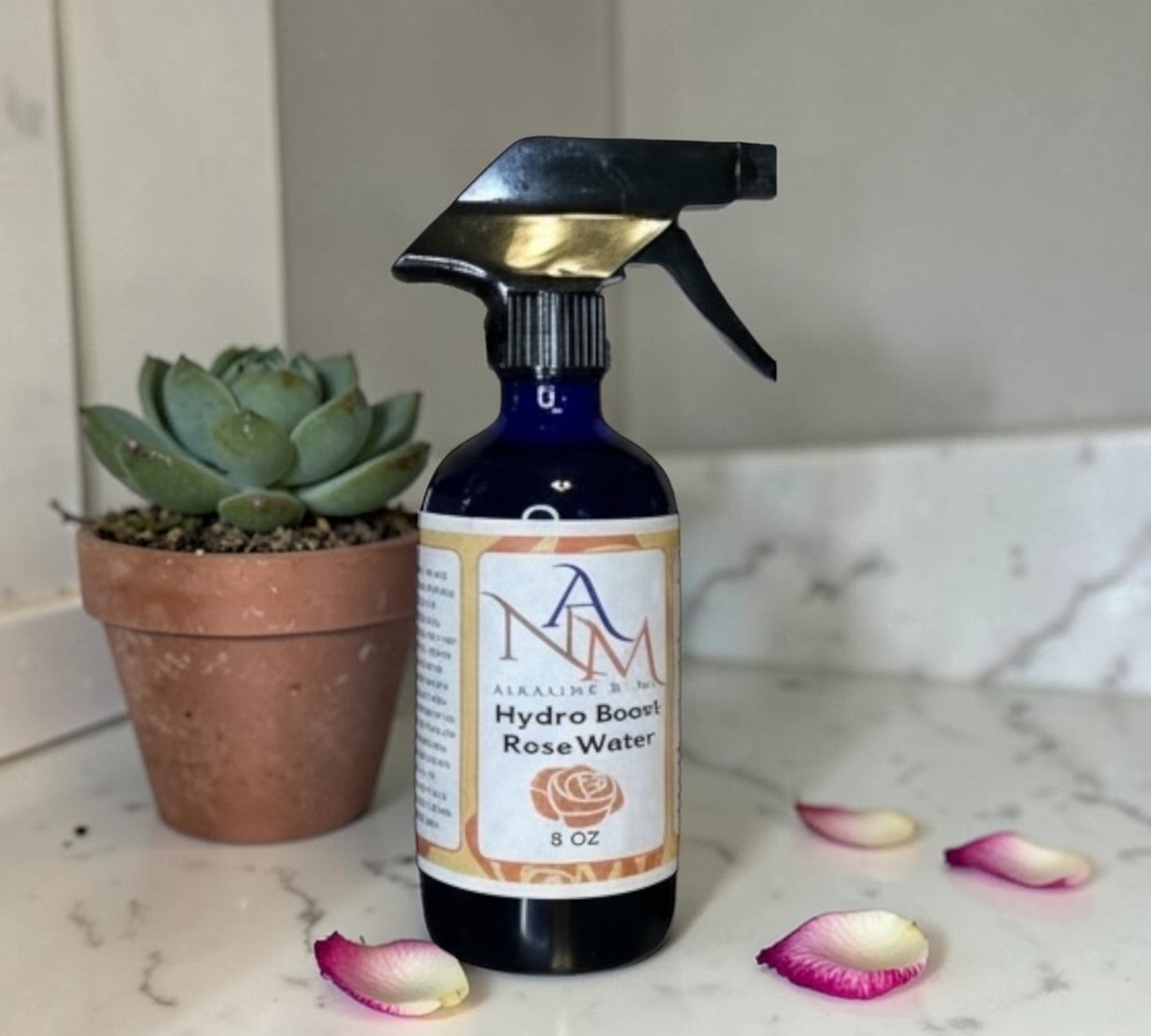 Hydro Boost RoseWater - Alkaline Botanical Hydration & Growth Treatment Mist