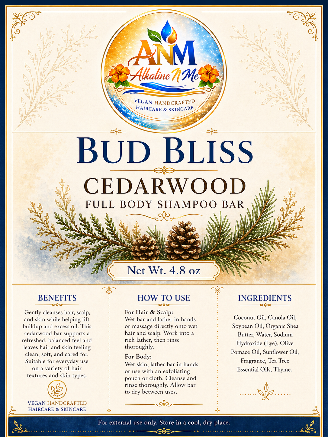 Bud Bliss Full Body Shampoo Bars - Variety Pack