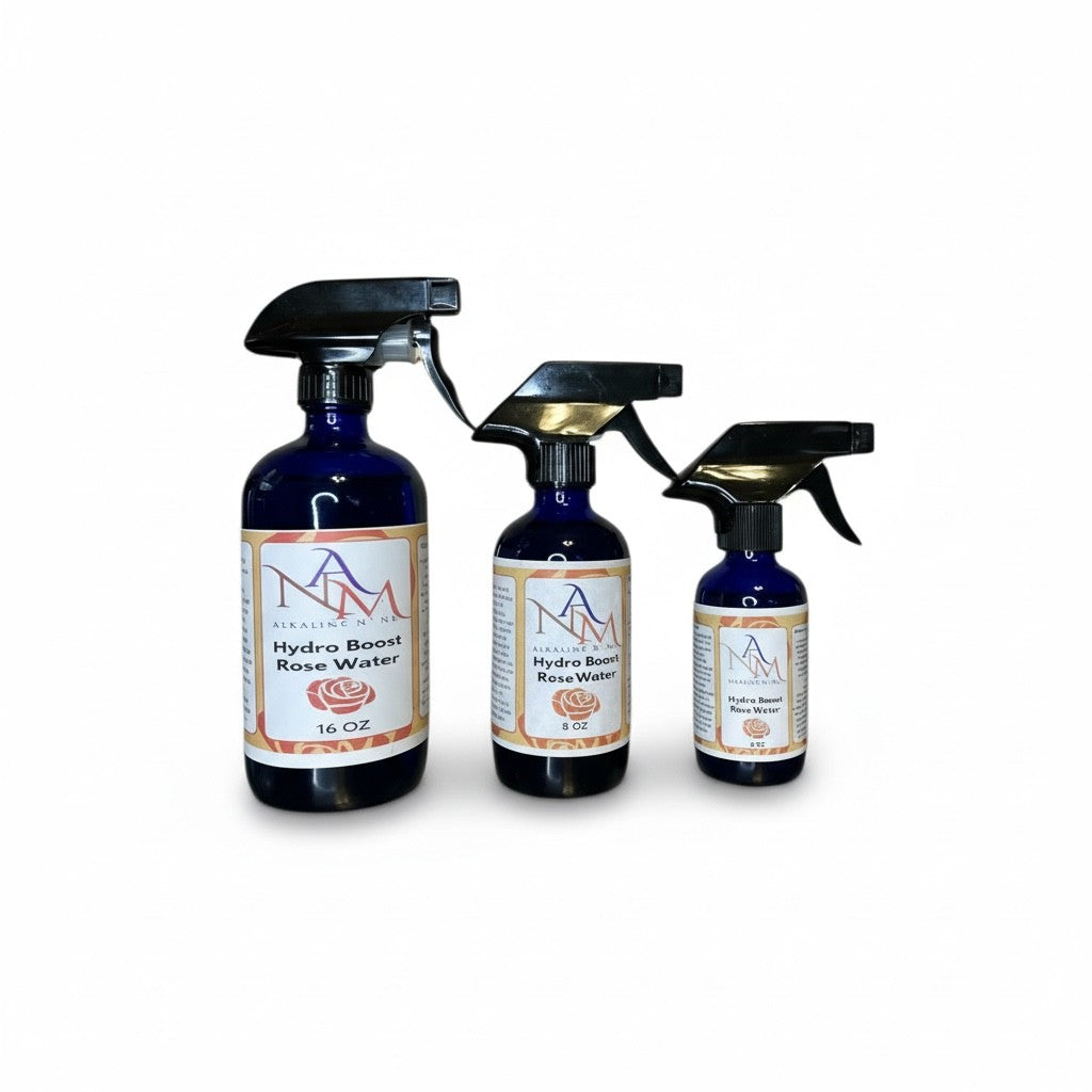 Hydro Boost RoseWater - Alkaline Botanical Hydration & Growth Treatment Mist