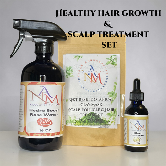 Healthy Hair Growth & Scalp Therapy Set