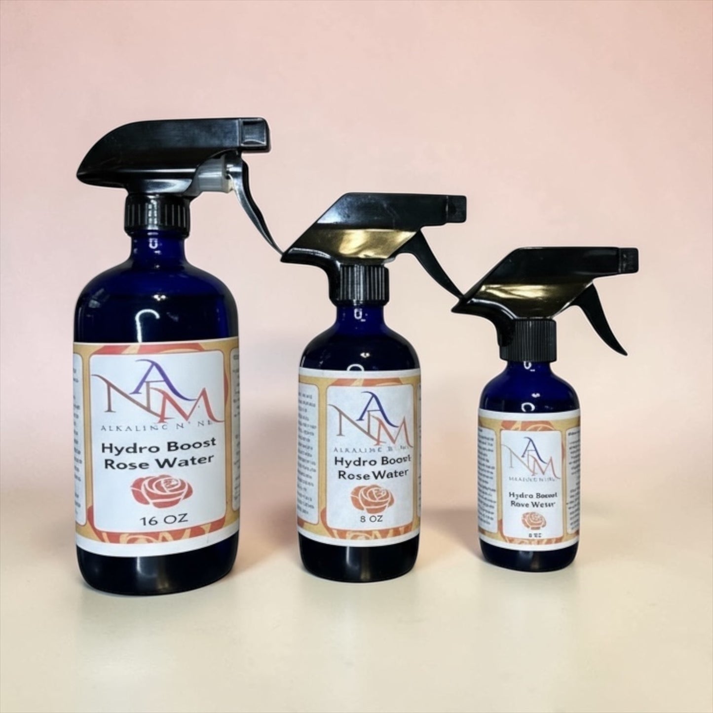 Hydro Boost RoseWater - Alkaline Botanical Hydration & Growth Treatment Mist