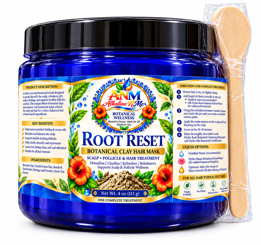 Root Reset Botanical Clay Mask – Scalp Detox & Follicle Renewal Treatment